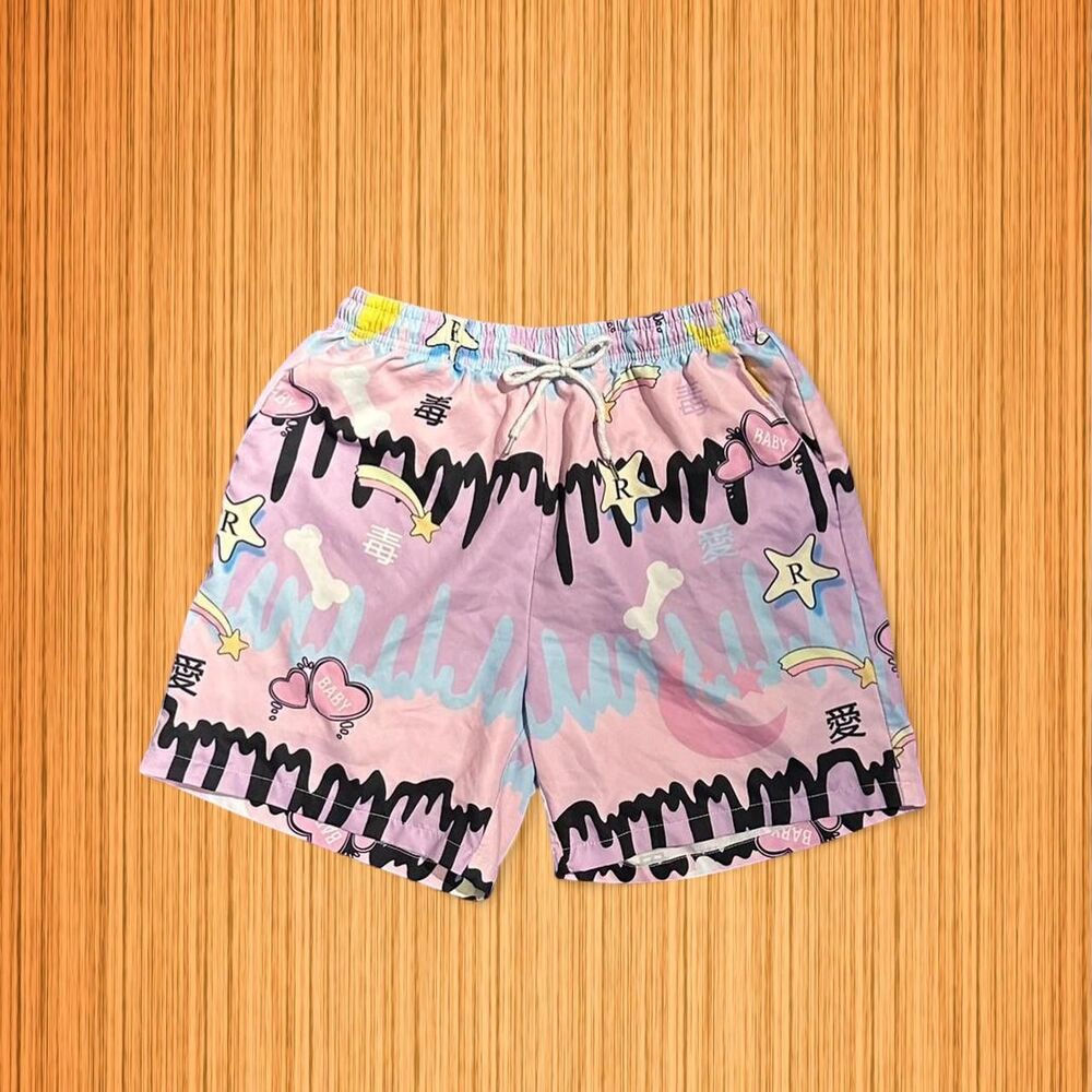 Romwe Men's multi Swim-briefs-shorts